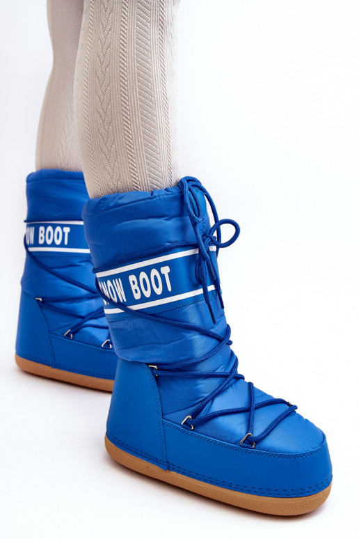 botas de nieve color azul Venila