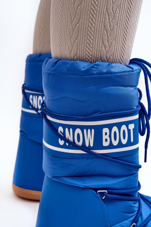 botas de nieve color azul Venila
