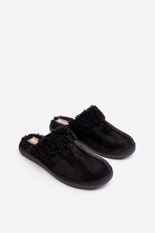 Pantuflas cálidas Inblu EK000010 negro