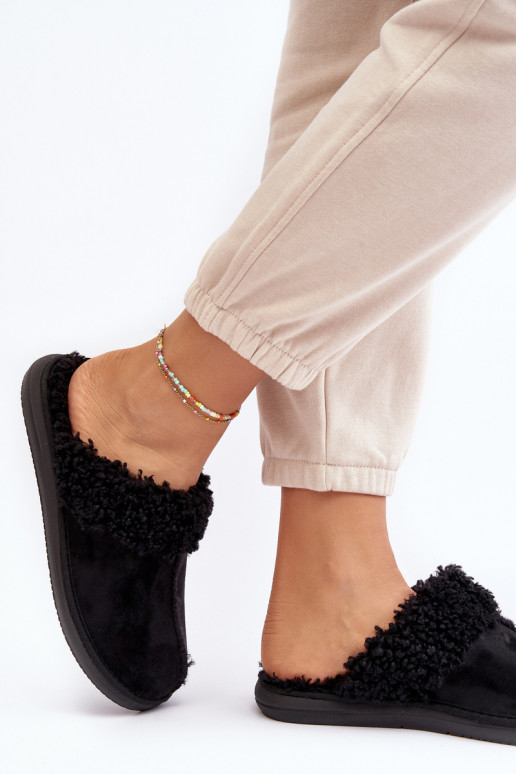 Pantuflas cálidas Inblu EK000010 negro