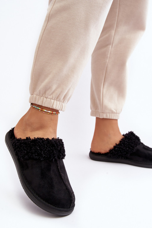 Pantuflas cálidas Inblu EK000010 negro