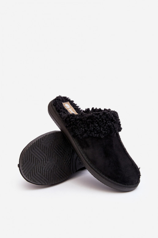 Pantuflas cálidas Inblu EK000010 negro