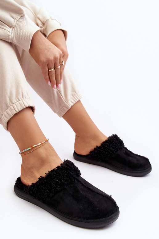 Pantuflas cálidas Inblu EK000010 negro