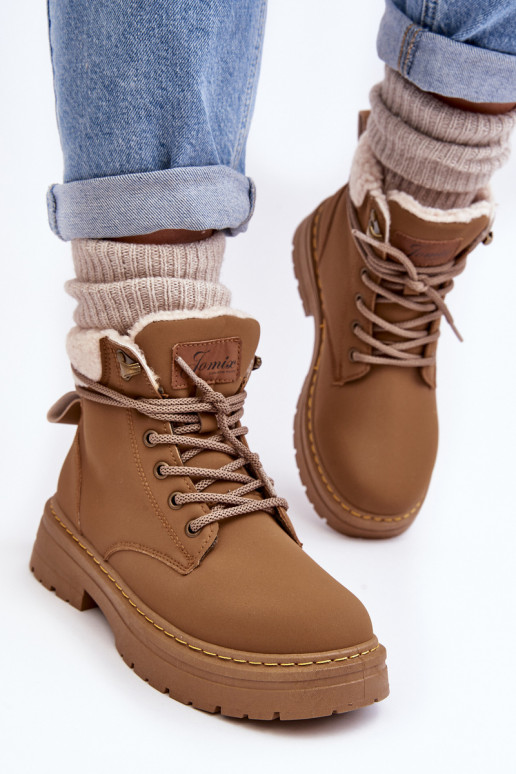 botas con cálido color marrón Lynnvia botas con cálido color marrón Lynnvia