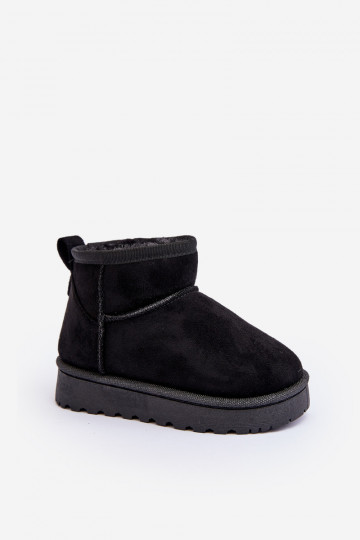 Botas de nieve para niños Botas abrigadas en color negro Nallita