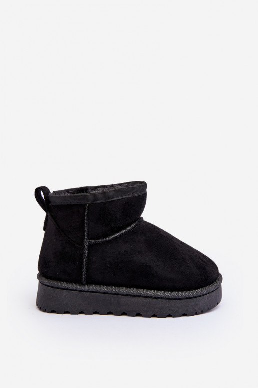 Botas de nieve para niños Botas abrigadas en color negro Nallita