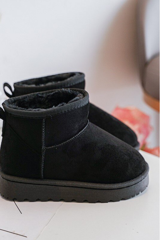 Botas de nieve para niños Botas abrigadas en color negro Nallita