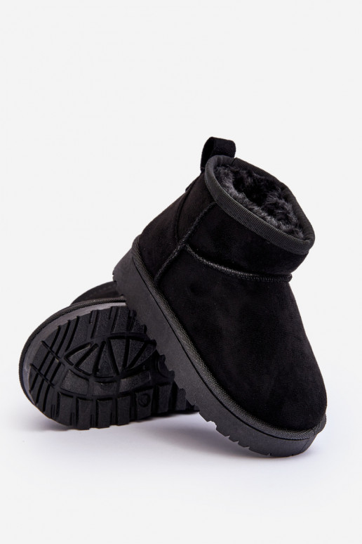 Botas de nieve para niños Botas abrigadas en color negro Nallita