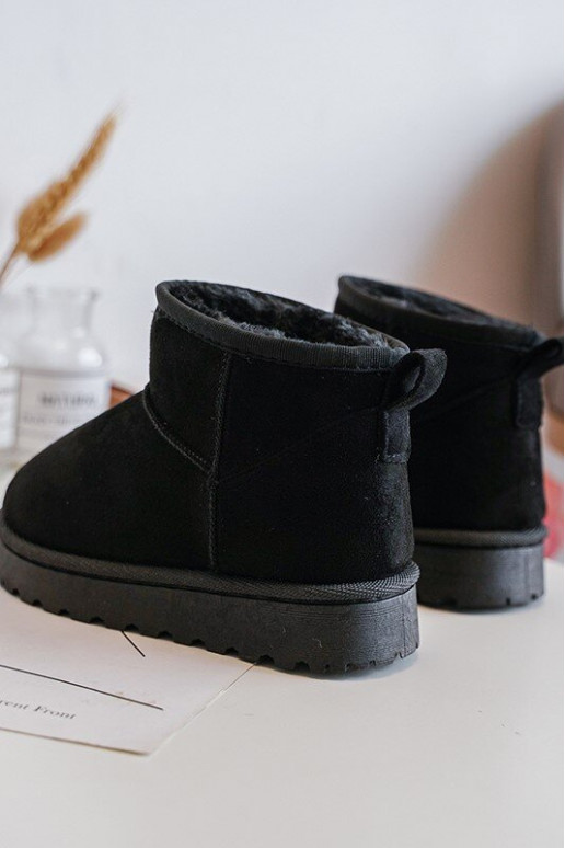 Botas de nieve para niños Botas abrigadas en color negro Nallita