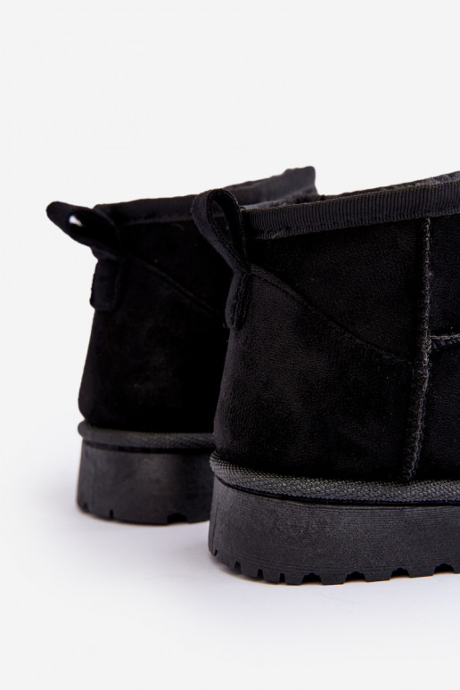 Botas de nieve para niños Botas abrigadas en color negro Nallita