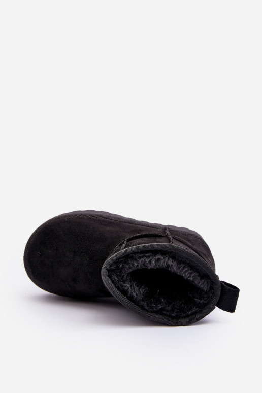 Botas de nieve para niños Botas abrigadas en color negro Nallita