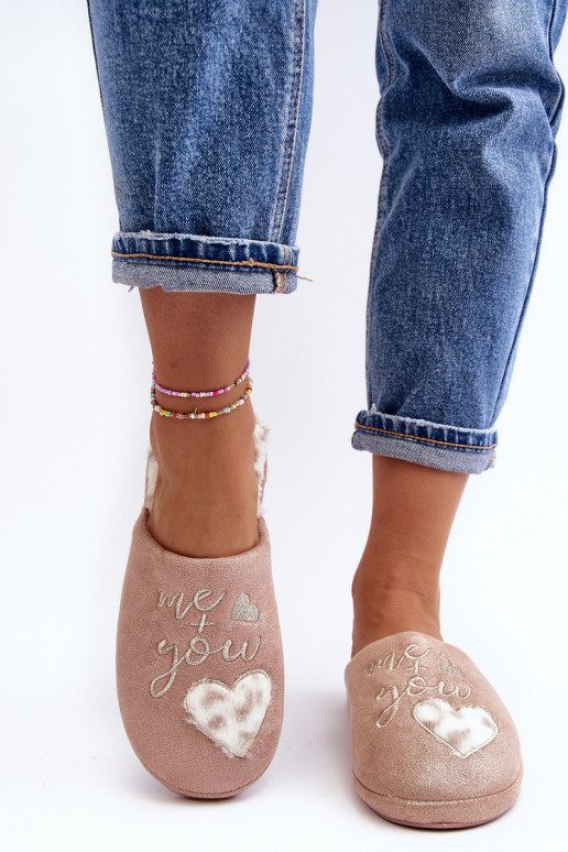 Zapatillas con brillos rosa Geraja
