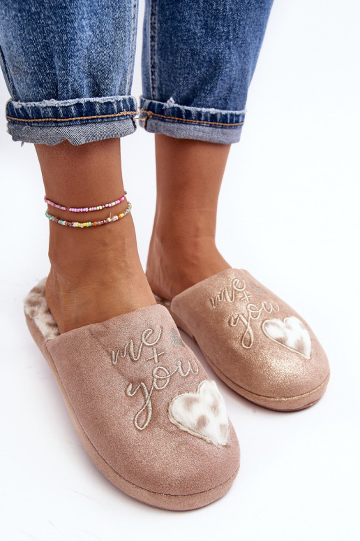 Zapatillas con brillos rosa Geraja