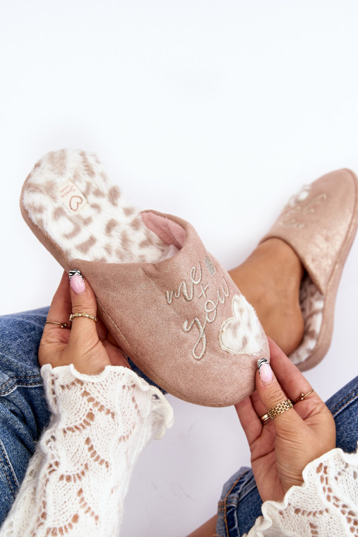 Zapatillas con brillos rosa Geraja