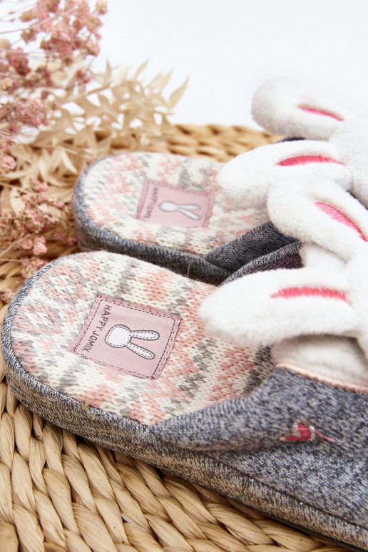 Zapatillas infantiles con suela maciza en color gris Dasca