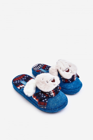 Zapatillas infantiles color azul Dasca