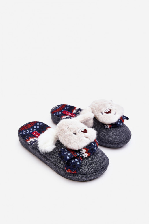Zapatillas infantiles color gris Dasca