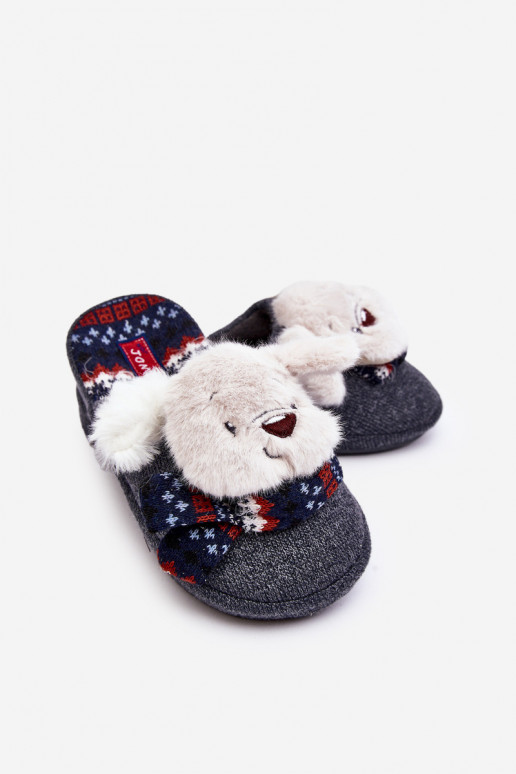 Zapatillas infantiles color gris Dasca