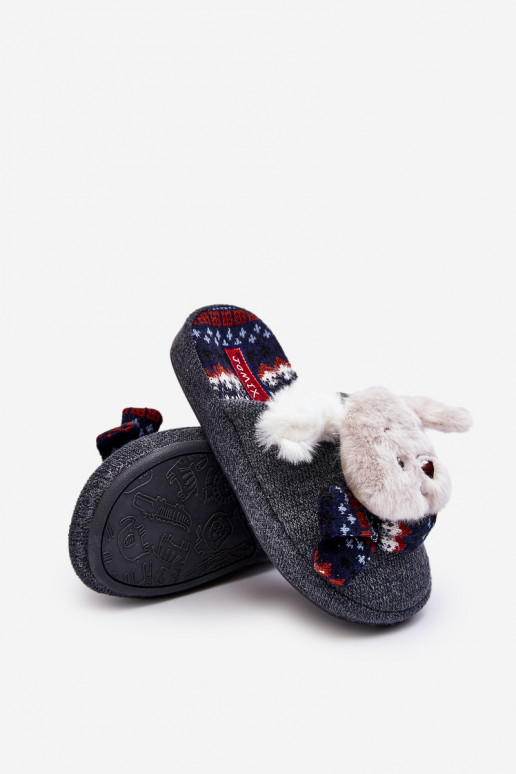 Zapatillas infantiles color gris Dasca