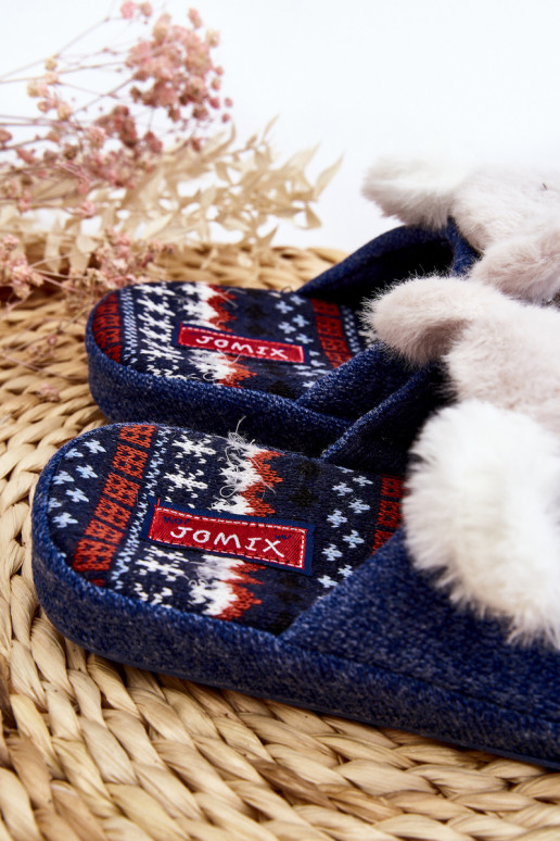 Zapatillas infantiles color azul oscuro Dasca