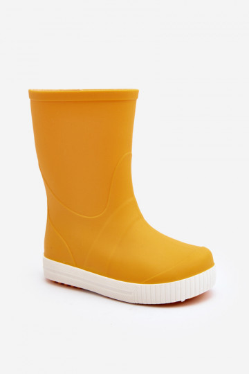 Zapatillas de goma infantiles Wave Gokids 979 color amarillo