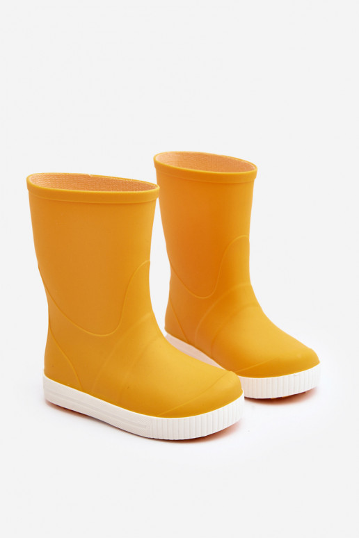 Zapatillas de goma infantiles Wave Gokids 979 color amarillo