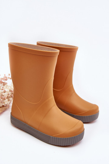 Zapatillas de goma infantiles Wave Gokids 979 color naranja 2