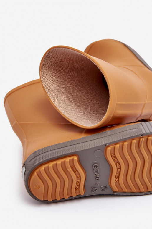 Zapatillas de goma infantiles Wave Gokids 979 color naranja