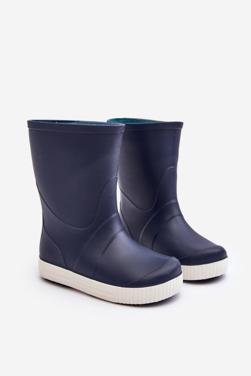 Zapatos de goma para niños Wave Gokids 979 azul oscuro