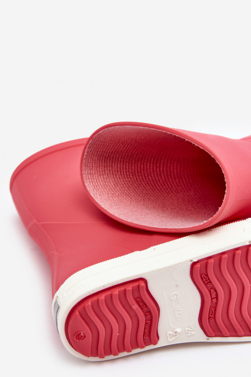 Zapatilla de goma infantil Wave Gokids 979 color rosa