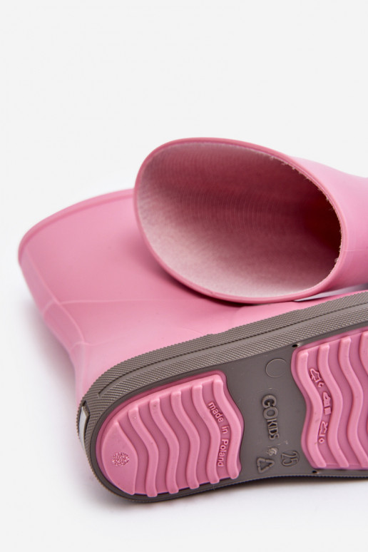 Zapatilla de goma infantil Wave Gokids 979 color rosa