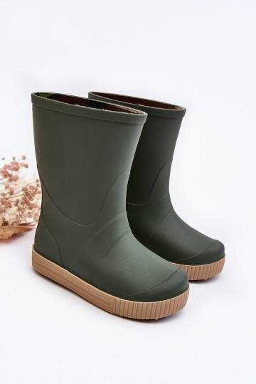 Zapatillas de goma infantiles Wave Gokids 979 color verde 2