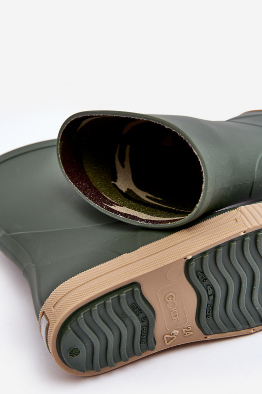 Zapatillas de goma infantiles Wave Gokids 979 color verde