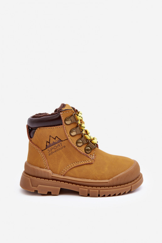 Zapatos cálidos para niños botas color marrón Walter