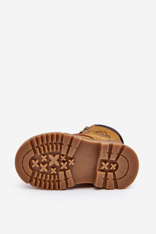 Zapatos cálidos para niños botas color marrón Walter