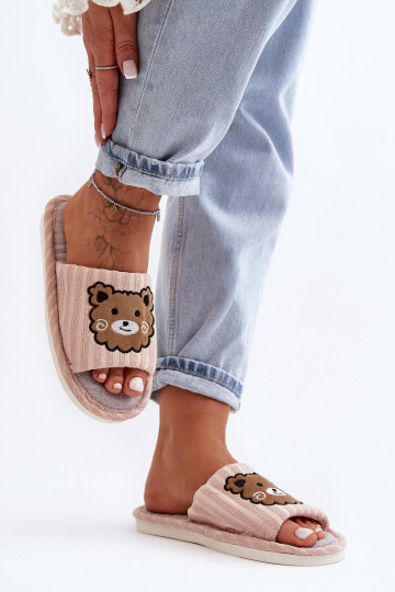 Pantuflas sin cordones beige Demare