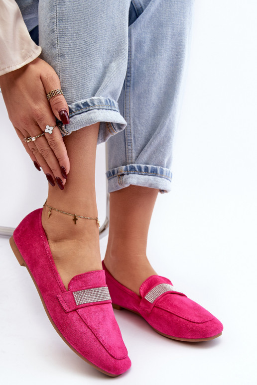 Mocasines con ojales brillantes en rosa Ralrika Mocasines con ojales brillantes en rosa Ralrika