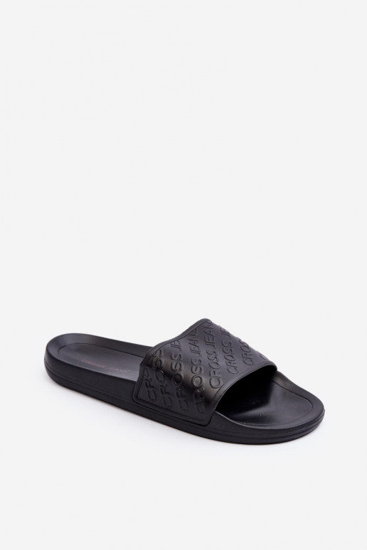 Pantuflas Cross Jeans FF2R4153C color negro