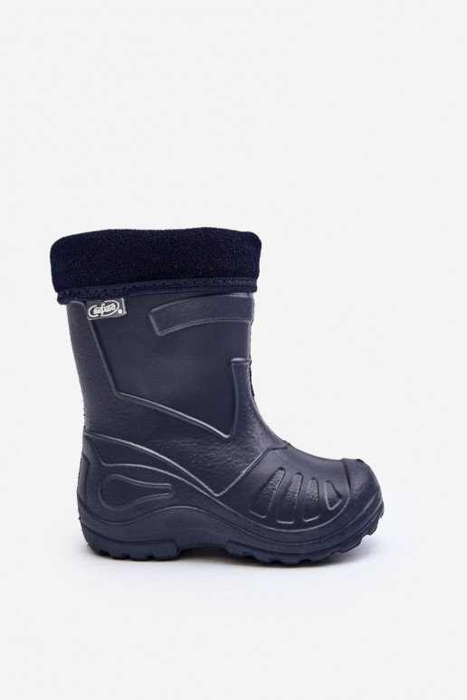Zapatos infantiles de goma calentados Befado 162X103 azul oscuro