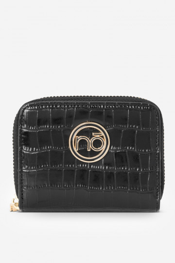 Cartera de mujer Nobo NPUR-LR0020-C020 color negro