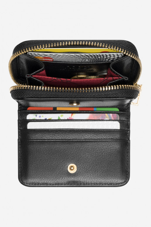 Cartera de mujer Nobo NPUR-LR0020-C020 color negro