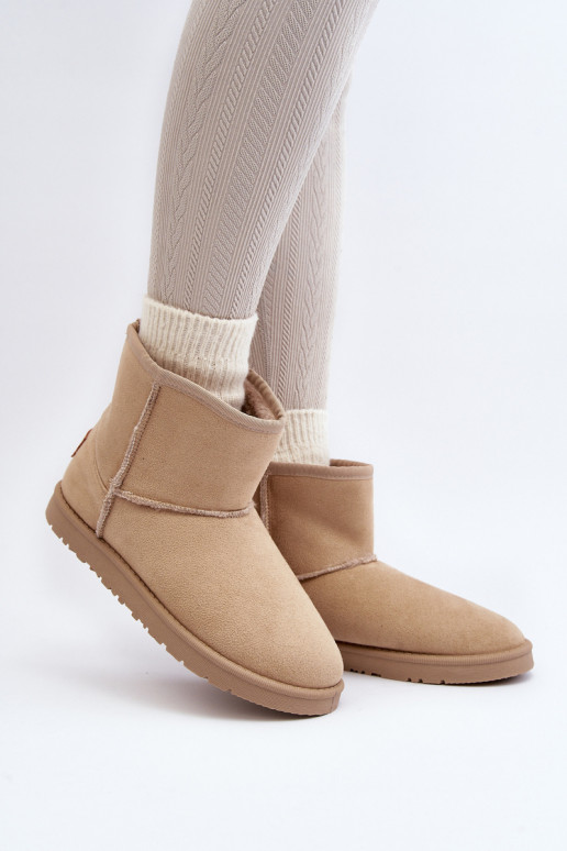 botas de nieve Cross Jeans MM2R4023C beige