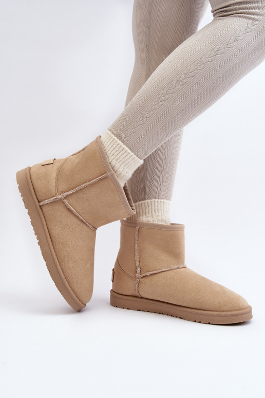botas de nieve Cross Jeans MM2R4023C beige