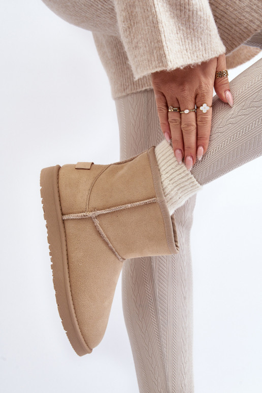 botas de nieve Cross Jeans MM2R4023C beige
