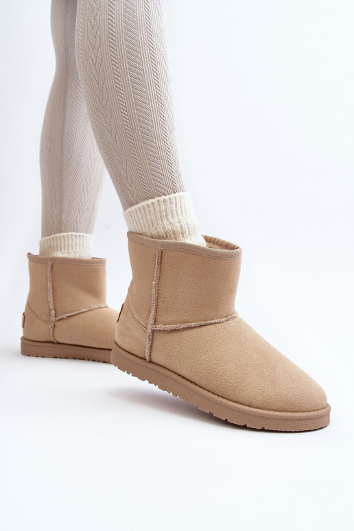 botas de nieve Cross Jeans MM2R4023C beige