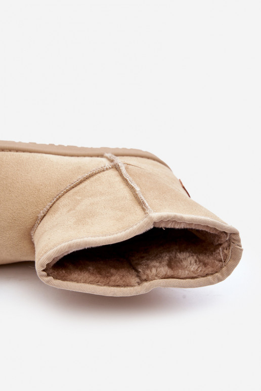 botas de nieve Cross Jeans MM2R4023C beige