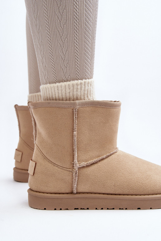 botas de nieve Cross Jeans MM2R4023C beige