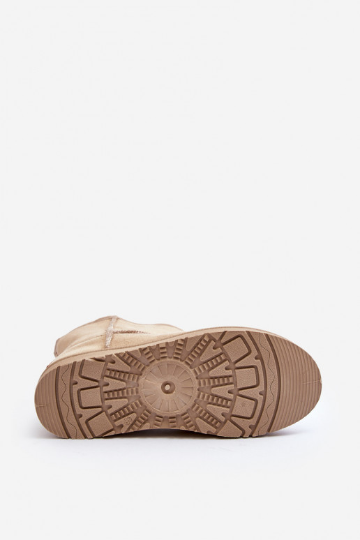 botas de nieve Cross Jeans MM2R4023C beige