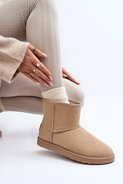 botas de nieve Cross Jeans MM2R4023C beige
