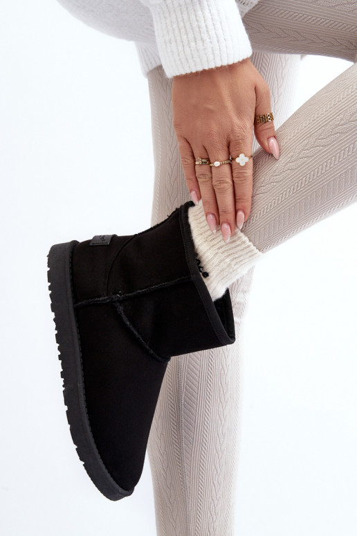 botas de nieve Cross Jeans MM2R4024 negro